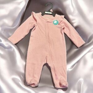 Carter's Pink Babies One Piece-NWT 0-3 Mos